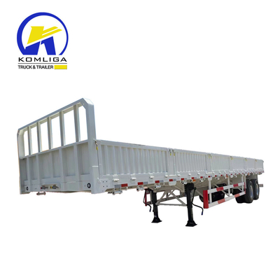 Triebe 40 50 60 Tonnen 600 mm Seitenwand Semi-Anhänger Nicht Selbstdumping 12.00r20 Reifen