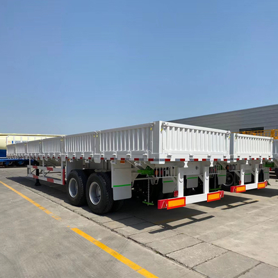 Kleiner 40 Tonnen schwerer Nutzlastenseitenwand Mini-Frachtanhänger mit 13 t/16 t Achse und Container Lock