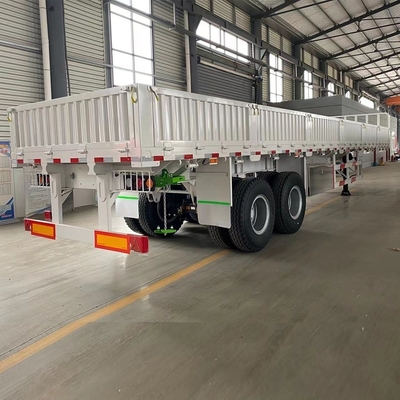 Kleiner 40 Tonnen schwerer Nutzlastenseitenwand Mini-Frachtanhänger mit 13 t/16 t Achse und Container Lock