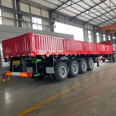 Kleiner 40 Tonnen schwerer Nutzlastenseitenwand Mini-Frachtanhänger mit 13 t/16 t Achse und Container Lock