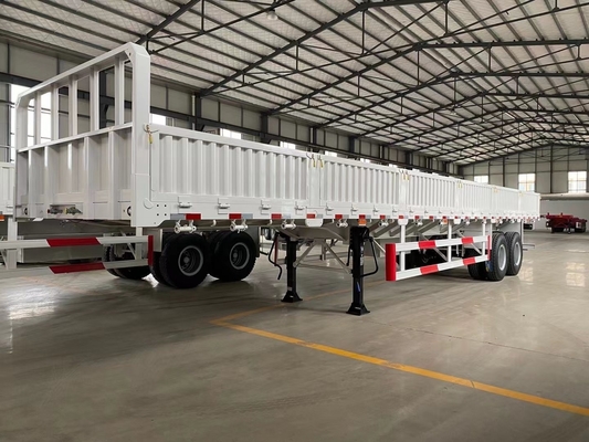 3 Achsen 40FT Container Seitenwand Semi-Anhänger und mit Cross-Arm-Typ-Aufhängungssystem