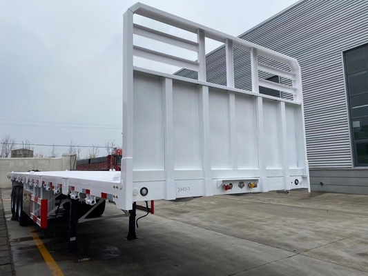 3 Achsen 4 Achsen 40 Tonnen Schwerlastbehälter Flatbed Semi-Trailer mit 6,2 Tare Gewicht