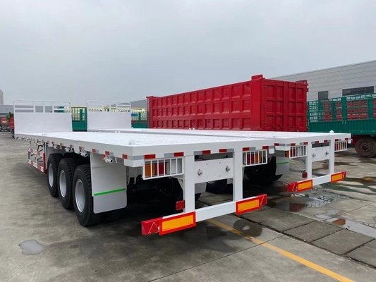 3 Achsen 4 Achsen 40 Tonnen Schwerlastbehälter Flatbed Semi-Trailer mit 6,2 Tare Gewicht