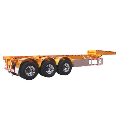 40ft Skeleton Semi Container Trailer mit 13t/16t Achse und 13000x2500x3900mm Größe