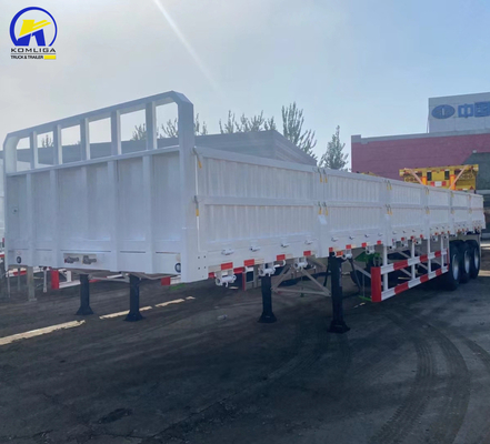 Technische Ersatzteile 3 Achsen 4 Achsen Seitenwandanhänger mit Containerverschluss