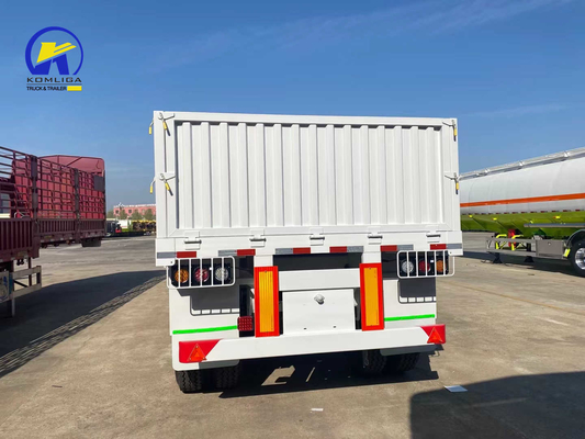 Walzen Wabco 7000-8000mm Radstütze 40FT 35-40ton 3 Achsen Massengut Seitenwand Semi-Anhänger