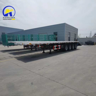 Jost zwei Geschwindigkeitsunterstützungsbeine 4 Achsen Container Flatbed Semi-Truck Anhänger für den Export