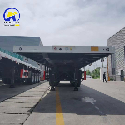 Jost zwei Geschwindigkeitsunterstützungsbeine 4 Achsen Container Flatbed Semi-Truck Anhänger für den Export