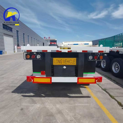Jost zwei Geschwindigkeitsunterstützungsbeine 4 Achsen Container Flatbed Semi-Truck Anhänger für den Export