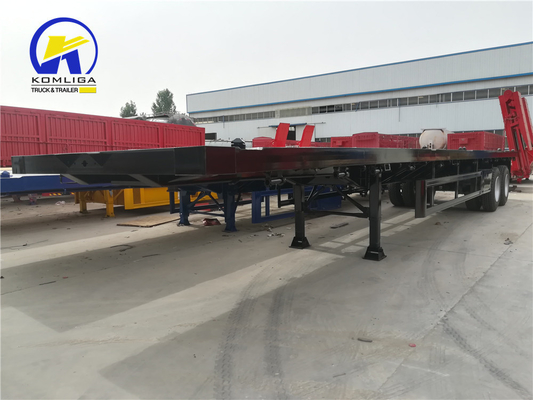 Gebraucht 2 Achsen 25ft Container Leicht-Semi-Anhänger Schwerlast-Klasse 13t/16t Achse