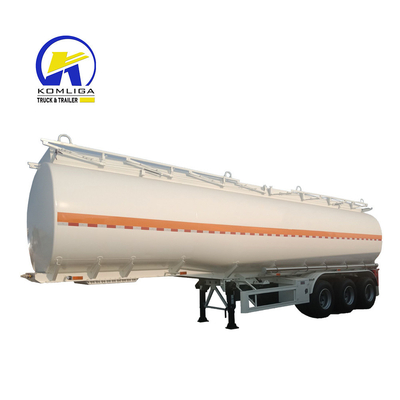 40000 42000 45000 Liter Aluminium-Tanker-Lkw-Anhänger mit 4&quot; API-Adapterventil
