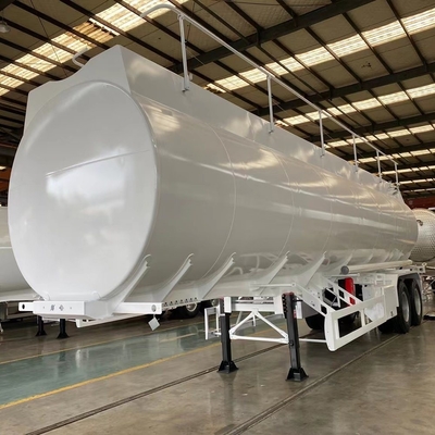 45000 Liter Kapazität Flachbett Tankwagen Anhänger Radstütze 7000-8000mm für Sal