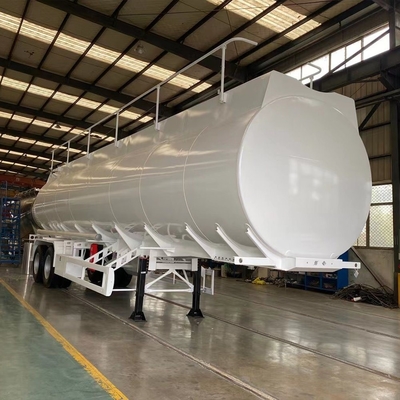 33000 Liter Treibstofftransporter Tankwagen Anhänger King Pin Jost 2 &quot; oder 3,5 &quot; Schraubtyp