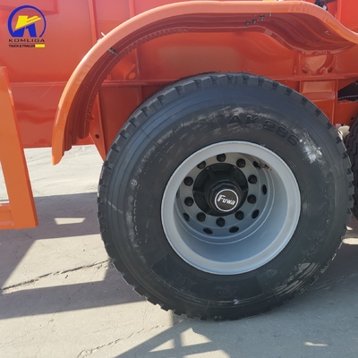 Dreiachsige 13t/16t Halbanhänger für Lkw-Traktor-Skelett-Schiffcontainer