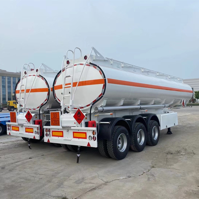 Fahrrad Pneumatik 3 Achse 4 Achsen 45000 50000 Liter Kraftstoffbehälter Halb-Aluminium-Anhänger