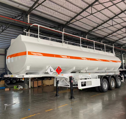 Fahrrad Pneumatik 3 Achse 4 Achsen 45000 50000 Liter Kraftstoffbehälter Halb-Aluminium-Anhänger
