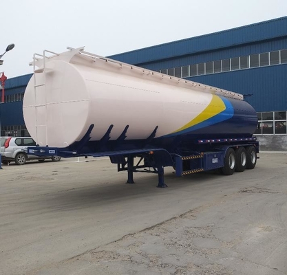 3 Achsen Speicherbehälter Rohölanhänger mit manuellem Schleppnetz und Wabco Relaisventil