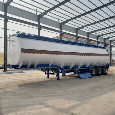 45cbm 42cbm Mechanische Aufhängung Petro Fuel Petroleum Tanker Anhänger 11500x2500x3900mm