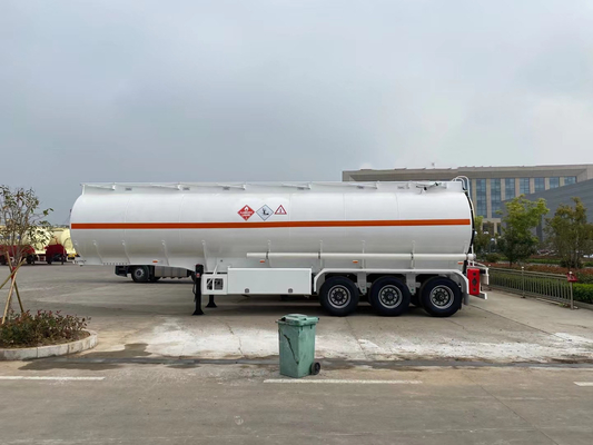 Wasser-Palmöl-Transport 45000-Liter-Tank-Anhänger mit 2 Entladungsschläuchen