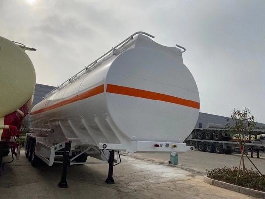 Wasser-Palmöl-Transport 45000-Liter-Tank-Anhänger mit 2 Entladungsschläuchen