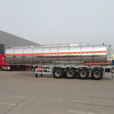 3 Achsen 4 Achsen 40 50 60tons Kraftstofftankschiff Semi-Anhänger und anpassbarer Transport