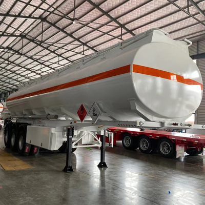 Leichtes Fahrzeug 3 Achsen 40 50tons Kraftstofftankschiff Halbanhänger mit 6PCS T30/30 Bremskammern