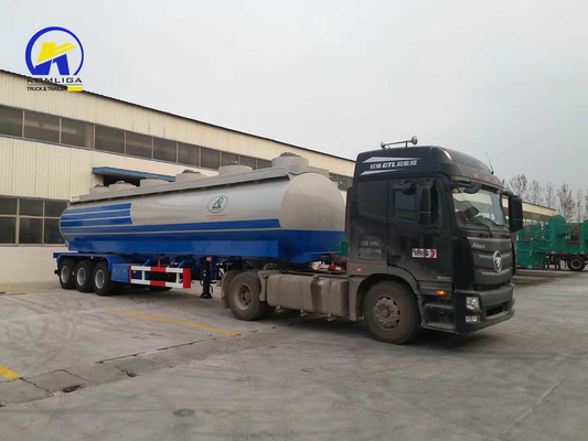 3 Achsen 42000L 45000L Brennstofföl-Tanker Halbanhänger für den Transport schwerer Brennstoffe