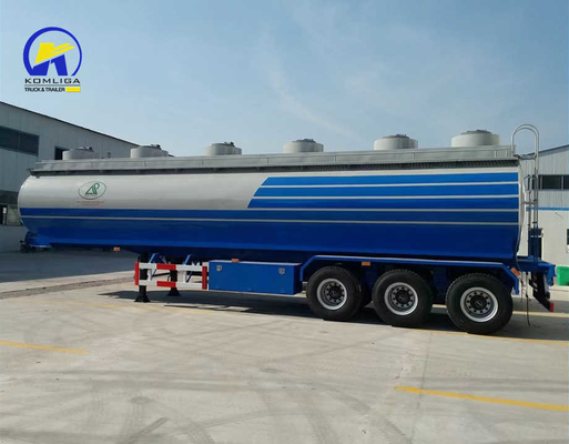 3 Achsen 42000L 45000L Brennstofföl-Tanker Halbanhänger für den Transport schwerer Brennstoffe