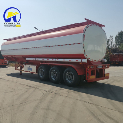 Aufhängung Mechanische 3 Achsen 42000L 45000 Litern Aluminium Tanker Kraftstoff Halbanhänger