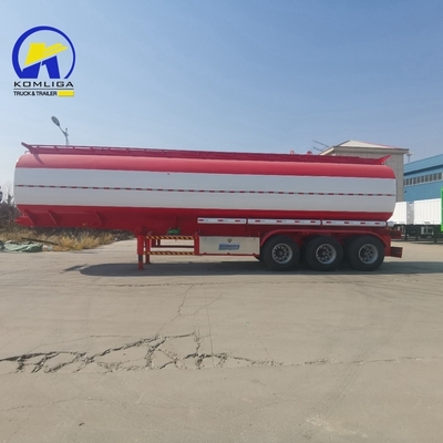 Aufhängung Mechanische 3 Achsen 42000L 45000 Litern Aluminium Tanker Kraftstoff Halbanhänger