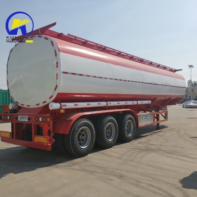 Aufhängung Mechanische 3 Achsen 42000L 45000 Litern Aluminium Tanker Kraftstoff Halbanhänger