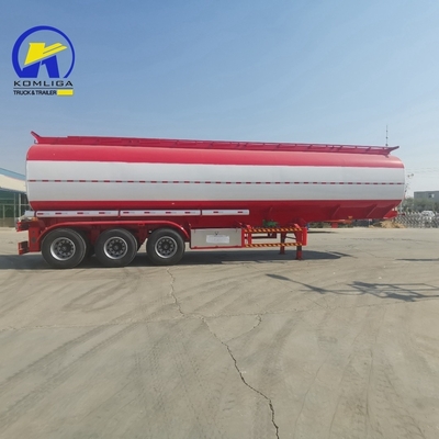 Aufhängung Mechanische 3 Achsen 42000L 45000 Litern Aluminium Tanker Kraftstoff Halbanhänger