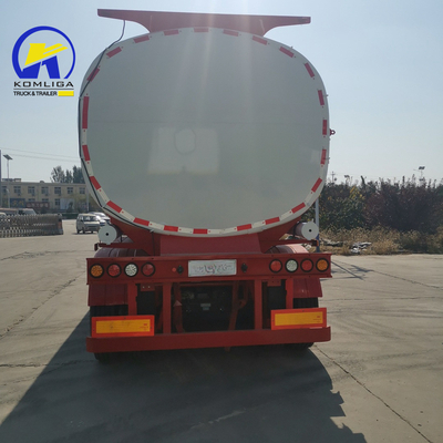 Aufhängung Mechanische 3 Achsen 42000L 45000 Litern Aluminium Tanker Kraftstoff Halbanhänger