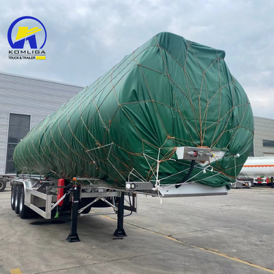 3 Achsen 42000L 45000 50000 Liter Kraftstofftankschiff Halbanhänger zum Transport von Kraftstoff