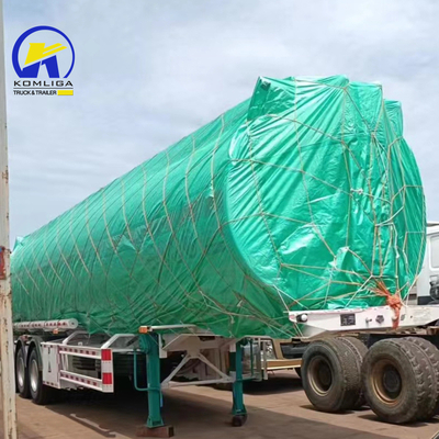 3 Achsen 42000L 45000 50000 Liter Kraftstofftankschiff Halbanhänger zum Transport von Kraftstoff
