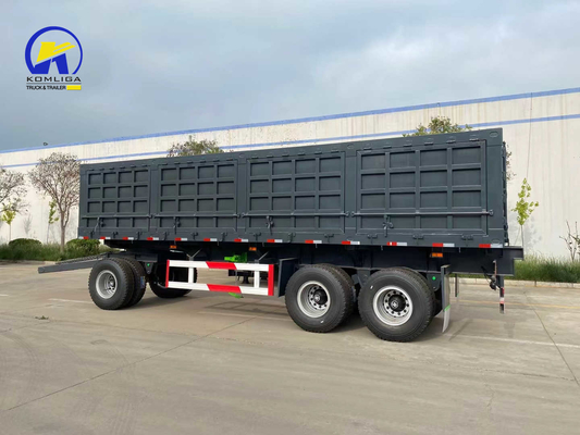 3 Achsen 20 Tonnen 25 Tonnen 30 Tonnen Vollanhänger mit 12 Einheiten Reifennummer und Wabco-Ventil