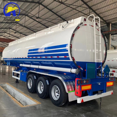 Mechanische Aufhängung 3 Achsen 40000L/42000L/45000L Aluminiumlegierung Tankwagen Halbanhänger