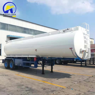 Mechanische Aufhängung 3 Achsen 40000L/42000L/45000L Aluminiumlegierung Tankwagen Halbanhänger
