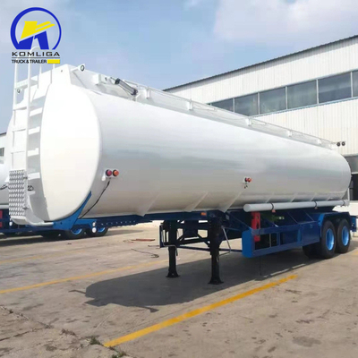 Mechanische Aufhängung 3 Achsen 40000L/42000L/45000L Aluminiumlegierung Tankwagen Halbanhänger
