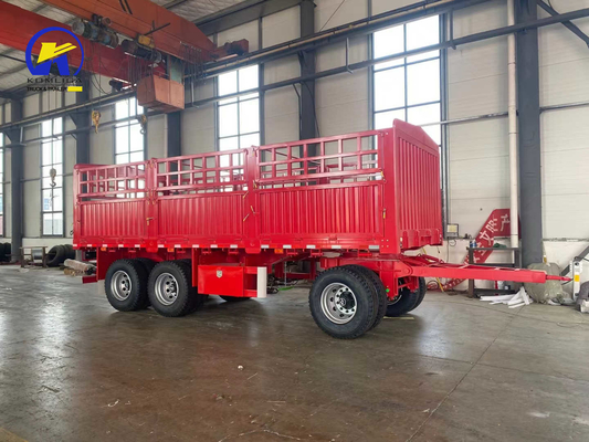 12500x2500x1650mm Werkzeugkasten Ein Stück 1m * 0,5m * 0,5m 3 Achsen Sinotruk Full Trailer Truck