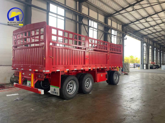 12500x2500x1650mm Werkzeugkasten Ein Stück 1m * 0,5m * 0,5m 3 Achsen Sinotruk Full Trailer Truck