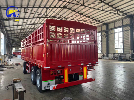 12500x2500x1650mm Werkzeugkasten Ein Stück 1m * 0,5m * 0,5m 3 Achsen Sinotruk Full Trailer Truck