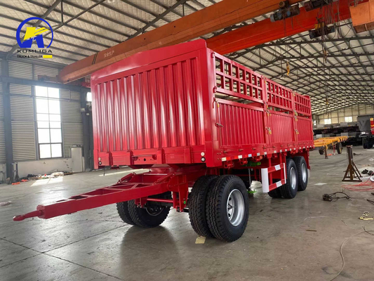 12500x2500x1650mm Werkzeugkasten Ein Stück 1m * 0,5m * 0,5m 3 Achsen Sinotruk Full Trailer Truck