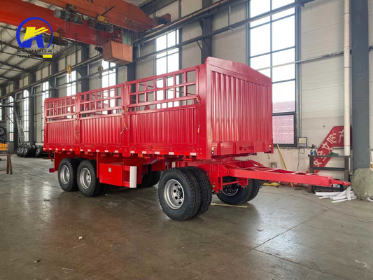 ABS-Anti-Block-Bremssystem Schwerlast 3-Achse 12-Rad Zaun Vollanhänger