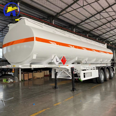 3 Achsen 30000/40000/50000 Liter Öl/Diesel-Semianhänger mit 2-teiligem Entladeschlauch