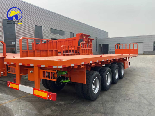 Flatbed/Lowbed/Tank Transport Semi-Trailer mit LED-Licht und Jost King Pin