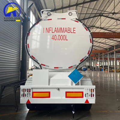 40000 Liter 45000 Liter 3 Achsen Gebrauchtöl Tank Anhänger mit pneumatischem Handgurt