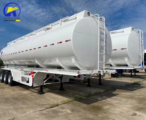40000 Liter 45000 Liter 3 Achsen Gebrauchtöl Tank Anhänger mit pneumatischem Handgurt
