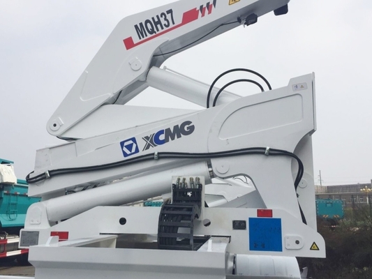 37 Tonnen Radstütze 7000-8000 mm Seitenheber Semi-Anhänger mit 30-100t Ladekapazität