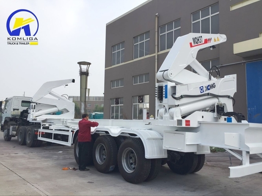 Slide Hydraulic 2*20FT 40FT Skeleton Container Side Loader Lifter für Containerladen